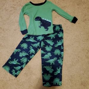 Carter's Pajama set dinosaur navy & green